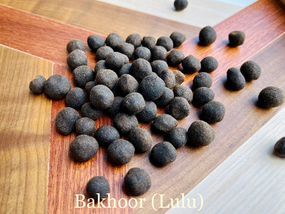 Mamool Bakhoor Seufi (Lulu). Compressed Agarwood Incense Tablets - Marwa