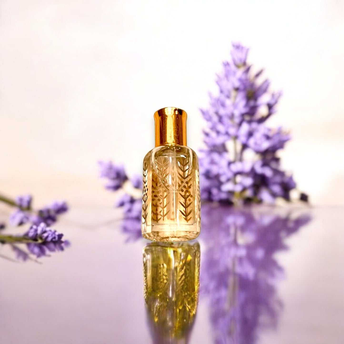 Lavender Perfume Oil. Unisex Alcohol-Free Floral & Aromatic Fragrance - Marwa