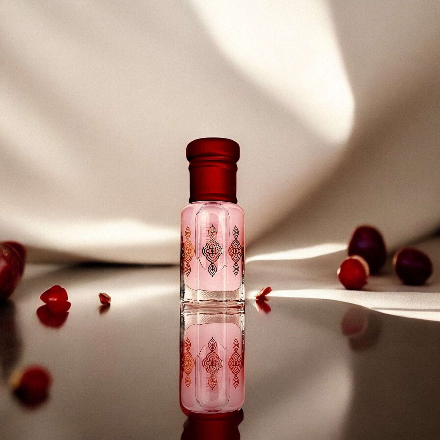 Pomegranate Musk Perfume Oil. Women’s Alcohol-Free Fruity & Musky Fragrance - Marwa