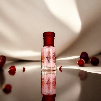 Pomegranate Musk Perfume Oil. Women’s Alcohol-Free Fruity & Musky Fragrance - Marwa