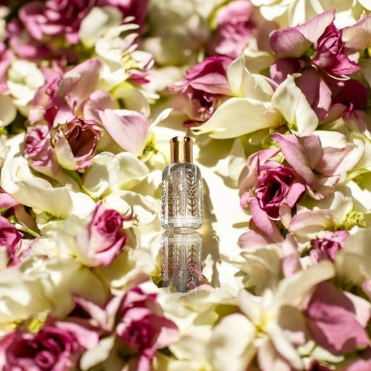 Rose Taefi. Pure Distilled Unisex Rose Oil from Taif, Alcohol-Free - Marwa