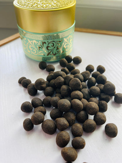 Mamool Bakhoor Seufi (Lulu). Compressed Agarwood Incense Tablets - Marwa
